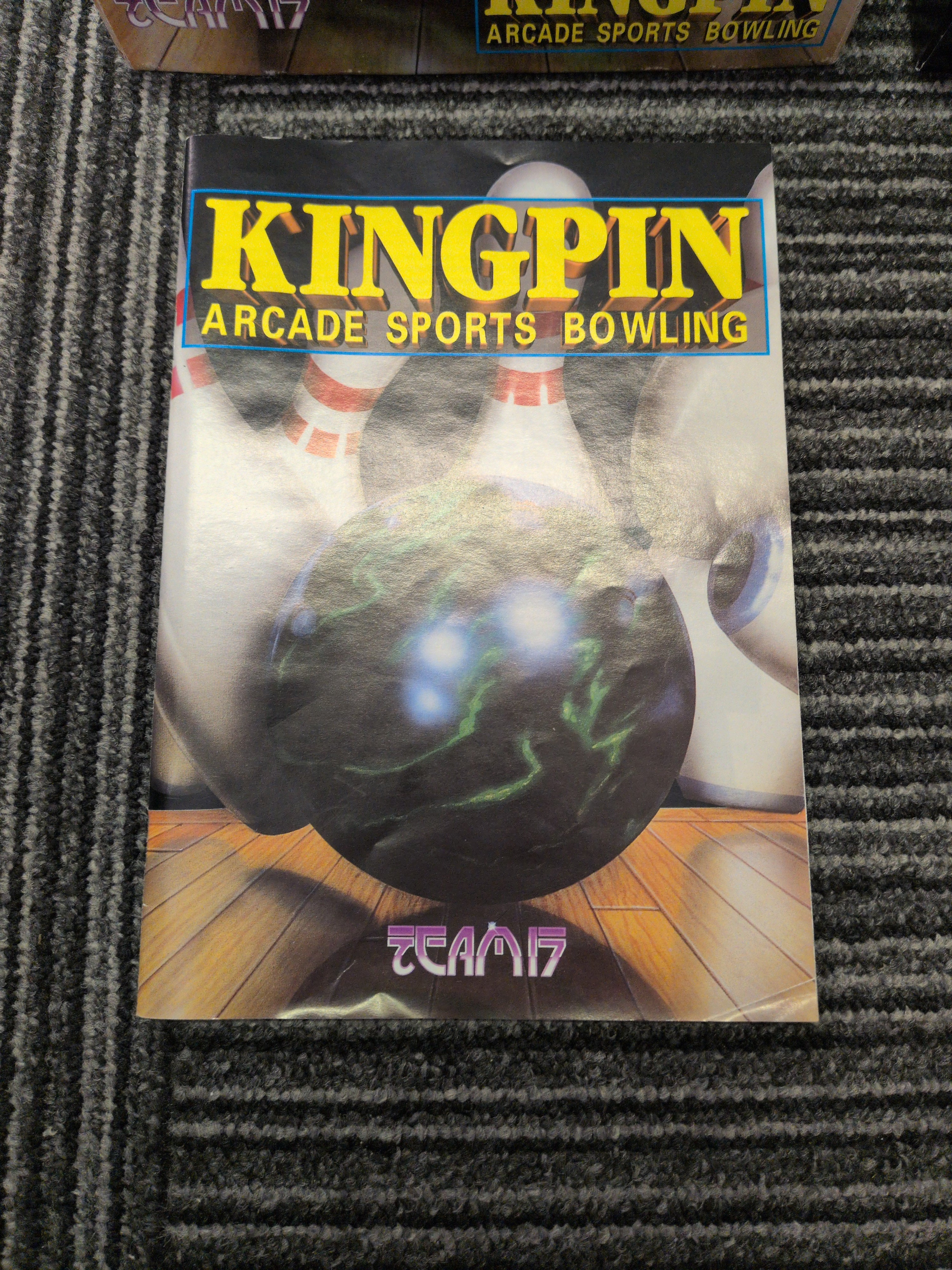Kingpin Arcade Sports Bowling Commodore Amiga CD32 game Kingpin Arcade Sports Bowling Commodore Amiga CD32 game
